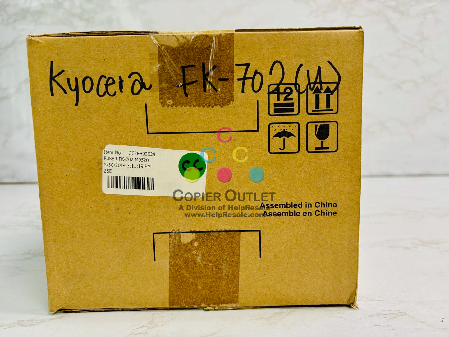 Genuine Kyocera Mita FS-9120DN, FS-9520DN Fuser Kit FK-702 (U)