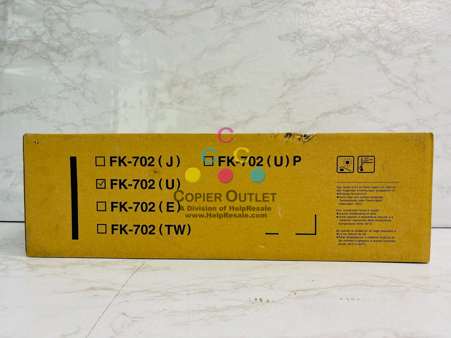 Genuine Kyocera Mita FS-9120DN, FS-9520DN Fuser Kit FK-702 (U)