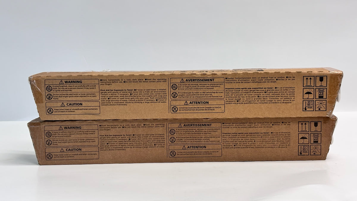 2 Open OEM Ricoh IMC4510,IMC6010 Yellow & Black High Yield Toners 842526, 842527