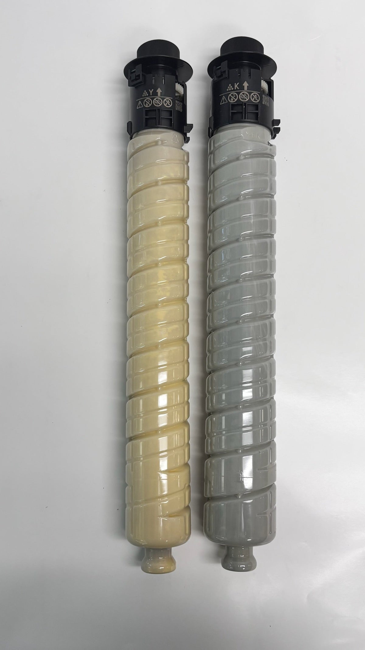 2 Open OEM Ricoh IMC4510,IMC6010 Yellow & Black High Yield Toners 842526, 842527