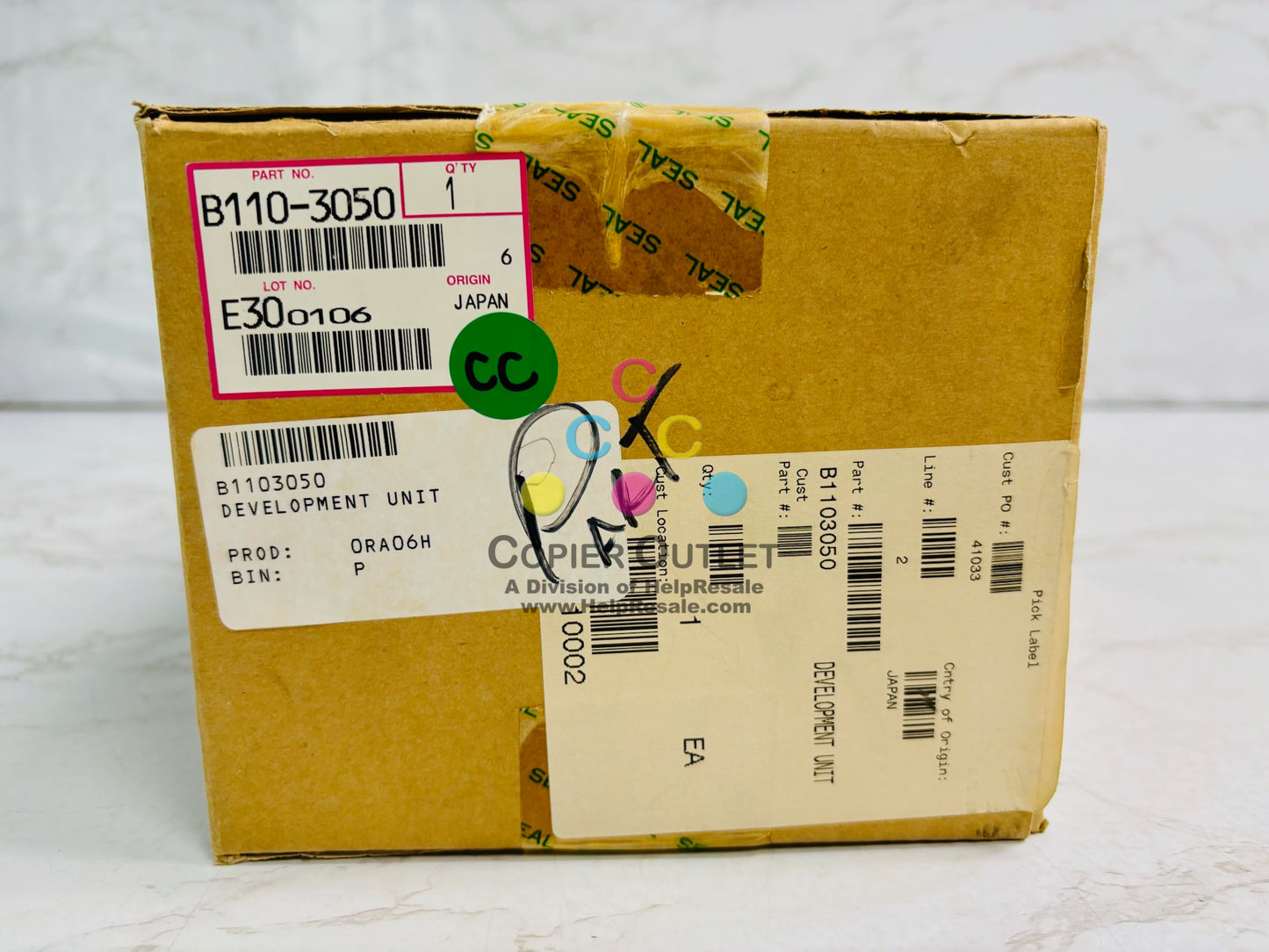 Genuine Ricoh Aficio 1060, 1075 Developer Unit B110-3050, B1103050