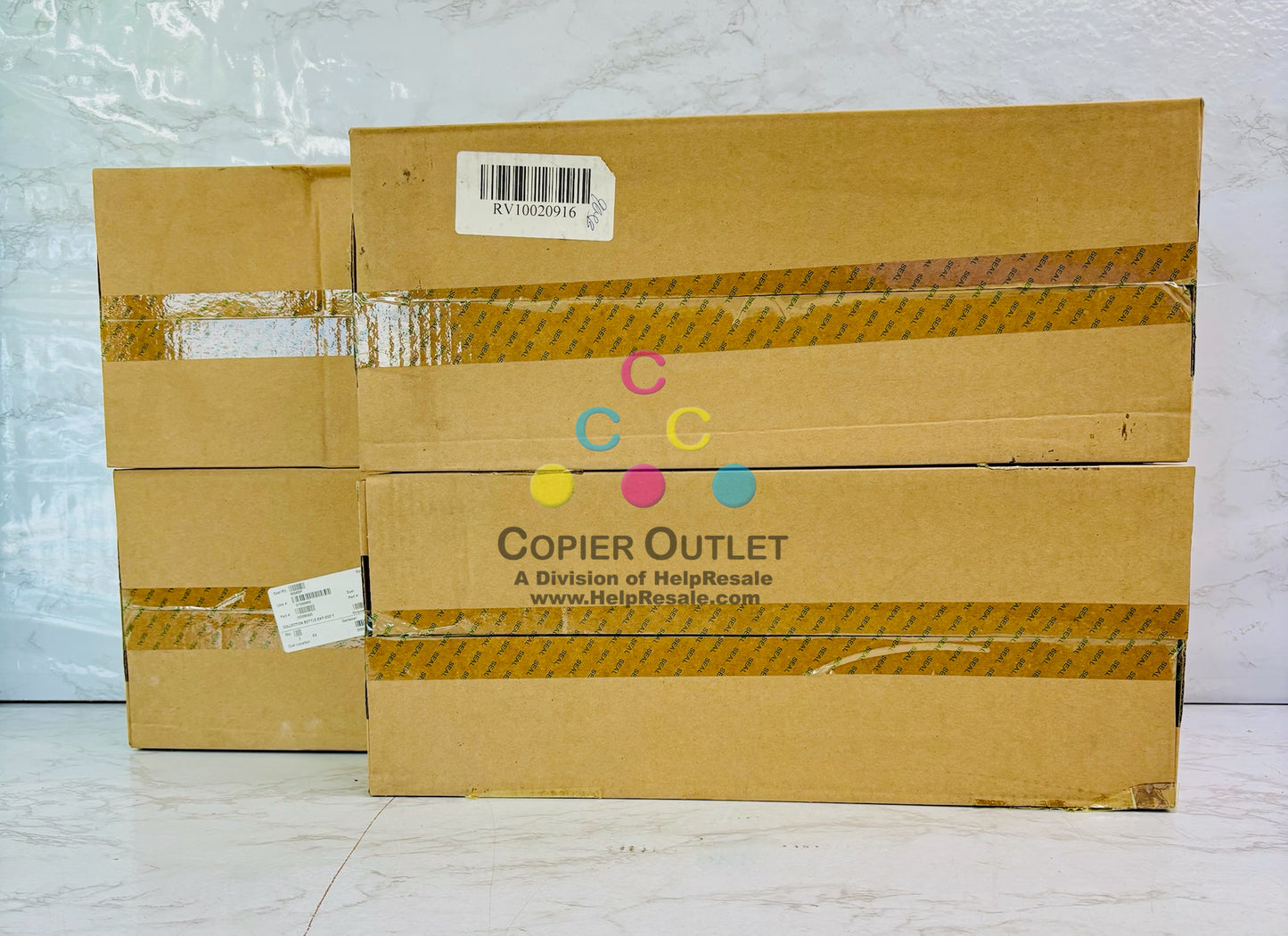 4 Genuine Ricoh Aficio MP C2030, C2050 Waste Toner Container D039-6405,D0396405