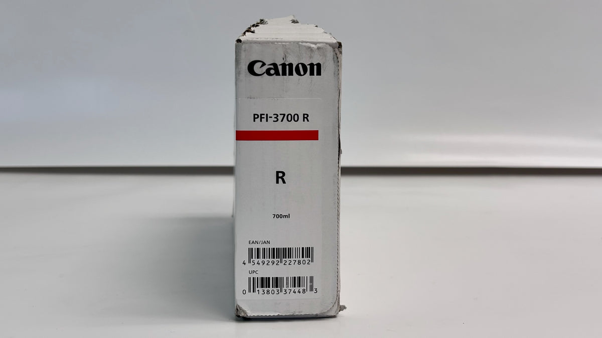 Open Genuine Canon PRO-2600,PRO-4600 Red Pigment Ink  PFI-3700R, 6449C001 (2028)
