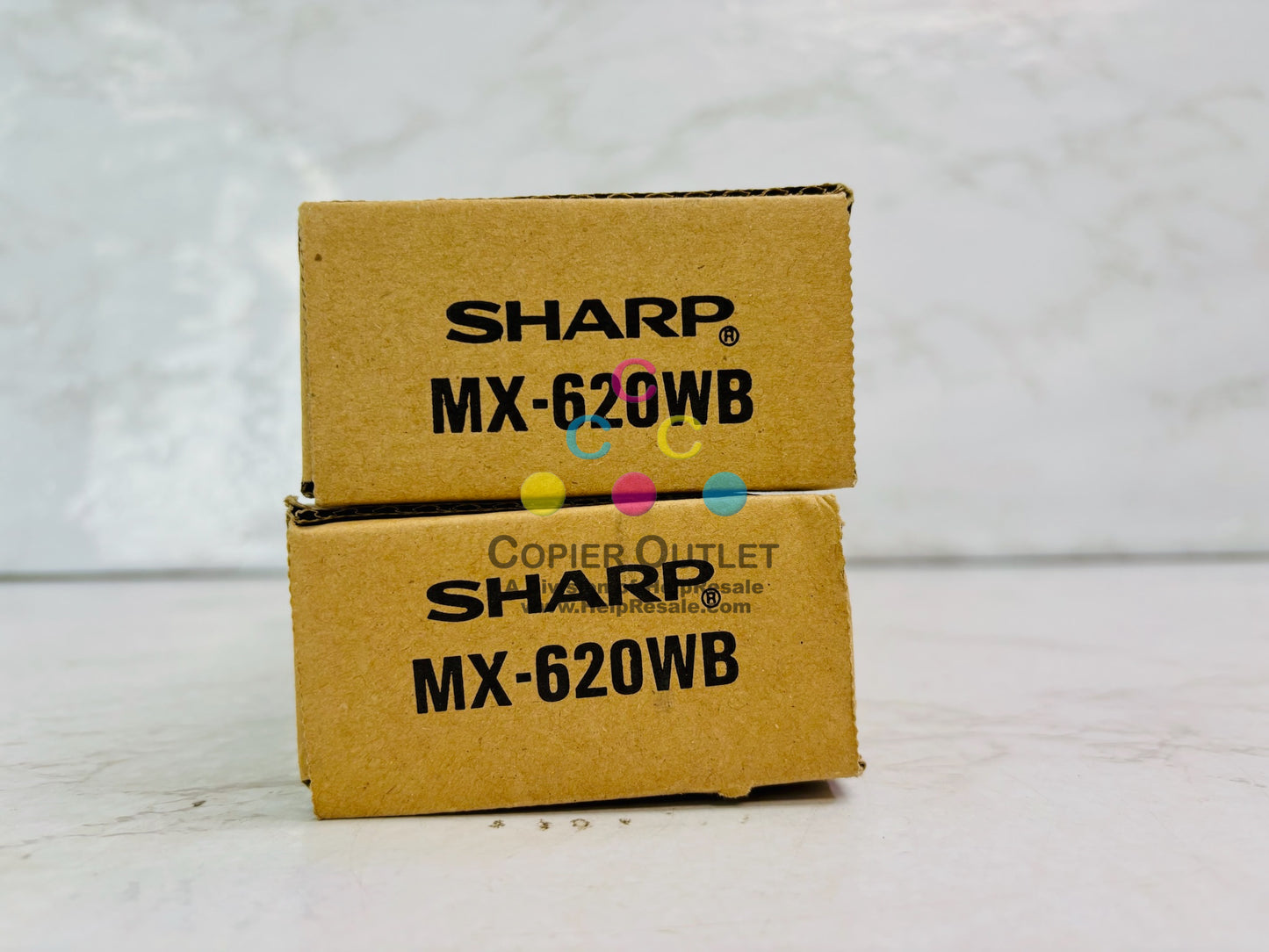 2 Genuine Sharp MX-6240N, MX-6500N Web Cleaning Kit MX-620WB