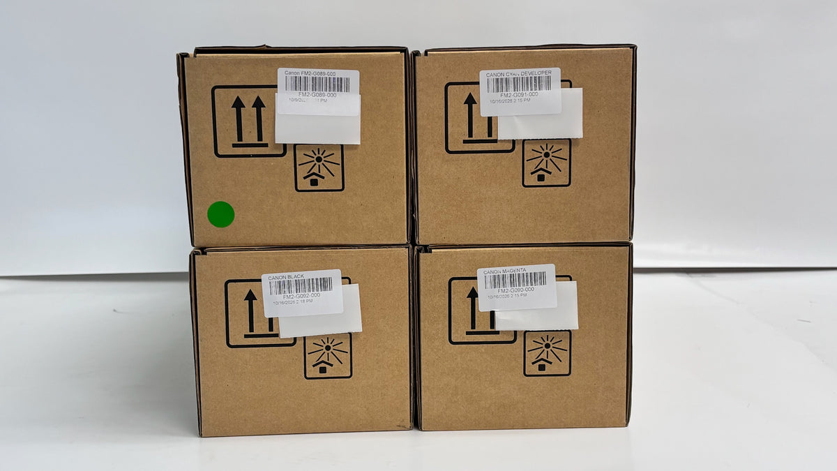 4 OEM Canon iR Adv. DXC3926i CMYK Dev. Units FM2-G089-000,G090, G091,G092