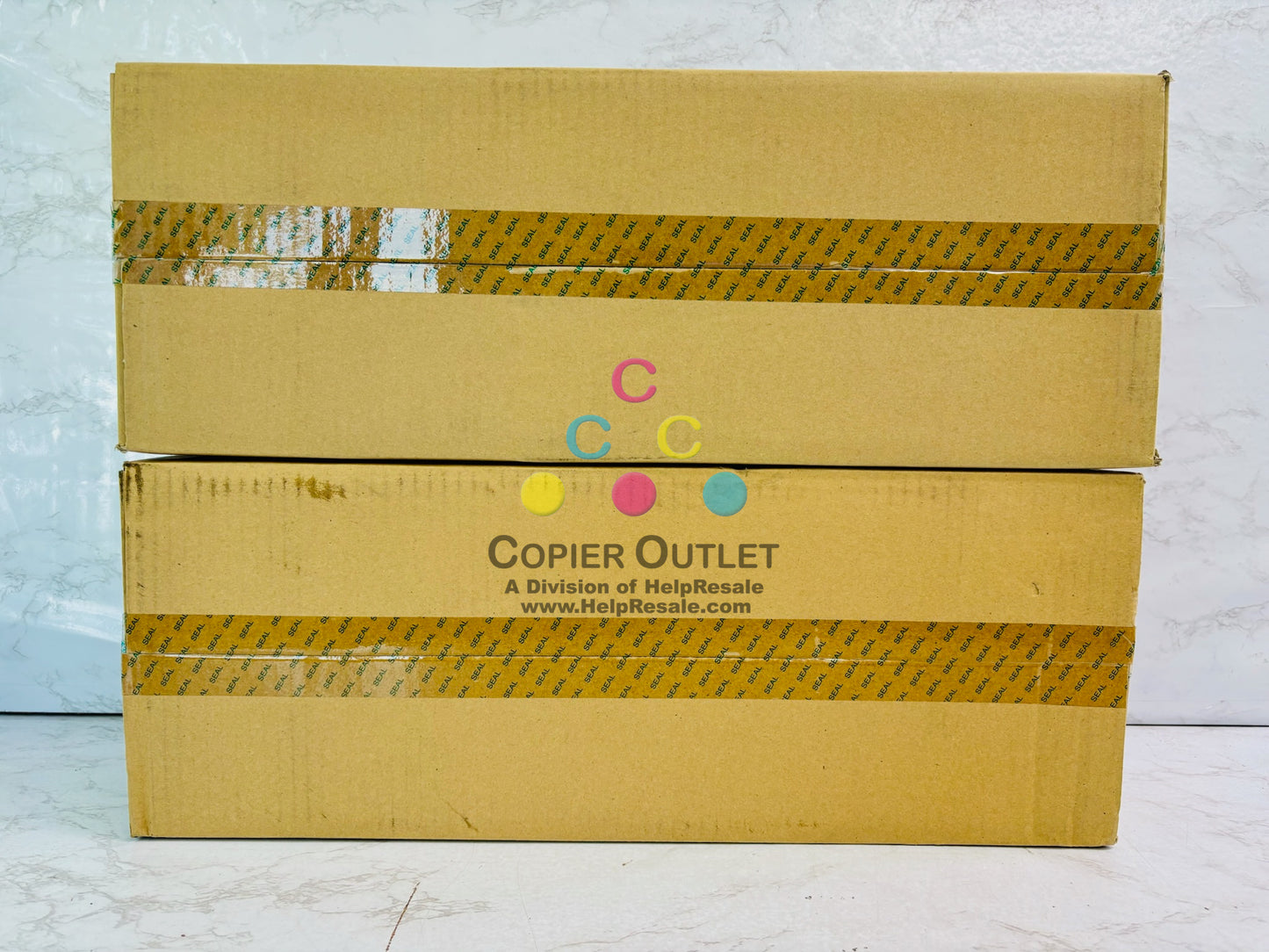 2 Genuine Ricoh Pro C651EX, C7100 Waste Toner Bottle D074-6590, D0746590