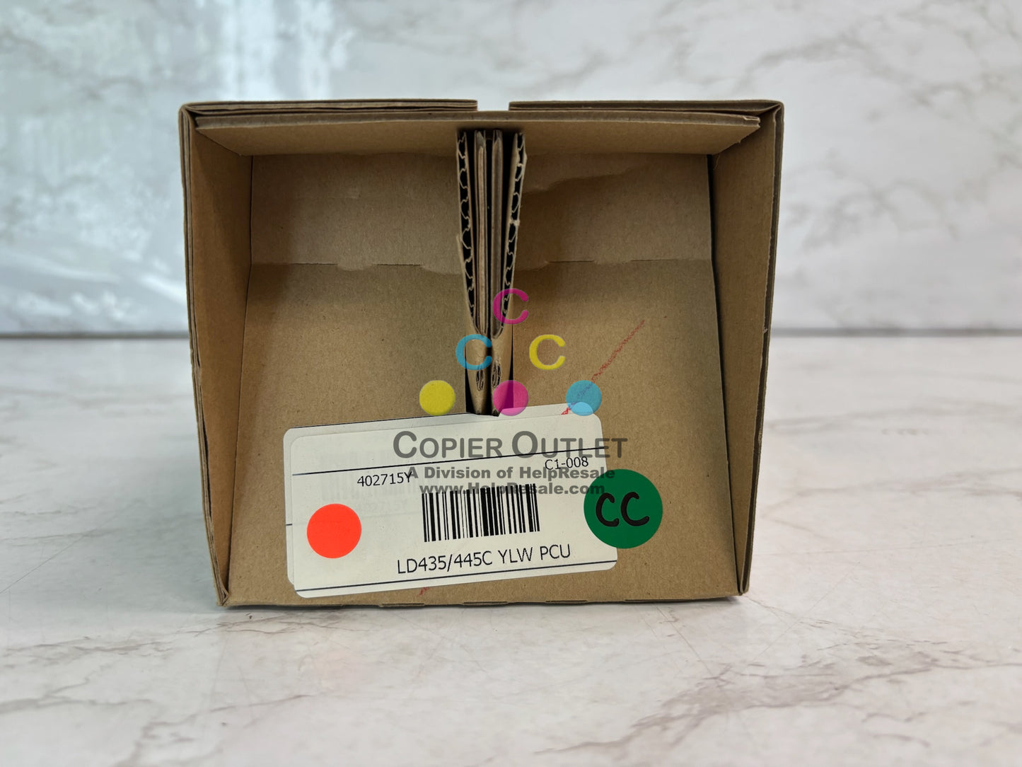 Genuine Ricoh SP C811DN Yellow Drum Unit Kit 402715Y, No Original Box, Bag SEALED