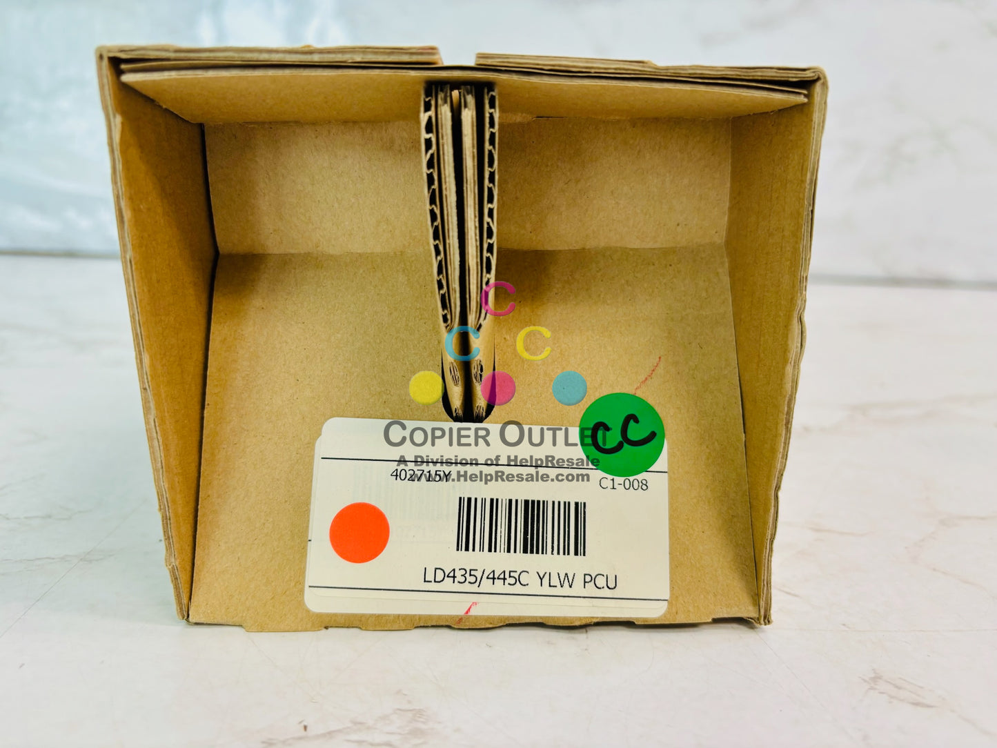 Genuine Ricoh SP C811DN Yellow Drum Unit 402715Y, No Original Box, Box SEALED