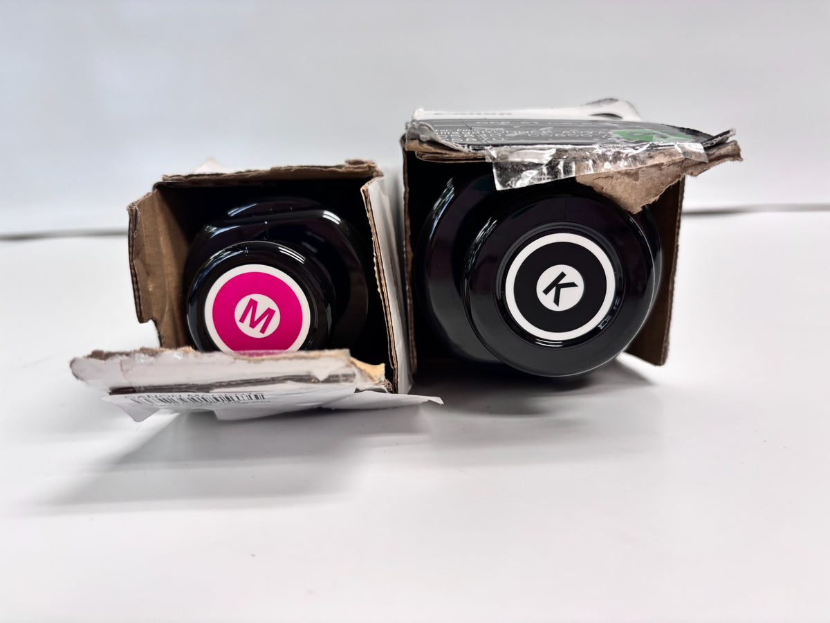 2 Open Genuine Canon iRC5840, C5870 Magenta and Black Toners GPR-61M, GPR-61K