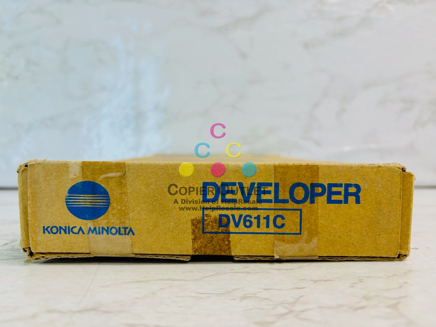 Open Genuine Konica Minolta BizHub Press C6000, C7000 Cyan Developer DV611C