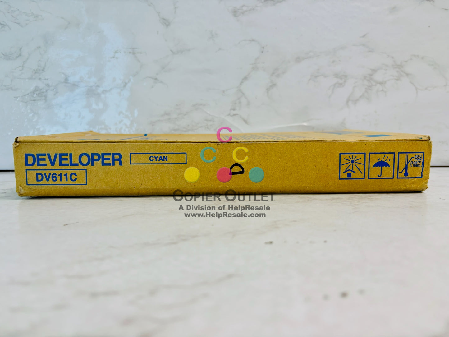 Open Genuine Konica Minolta BizHub Press C6000, C7000 Cyan Developer DV611C