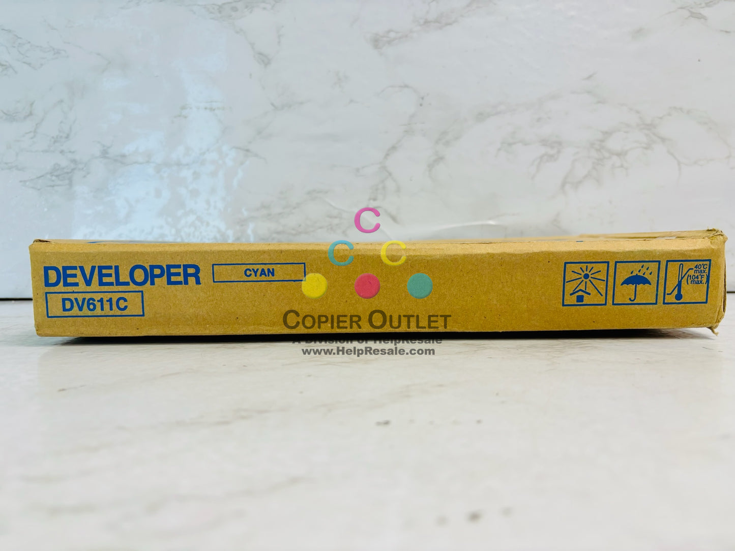 Open Genuine Konica Minolta BizHub Press C6000, C7000 Cyan Developer DV611C
