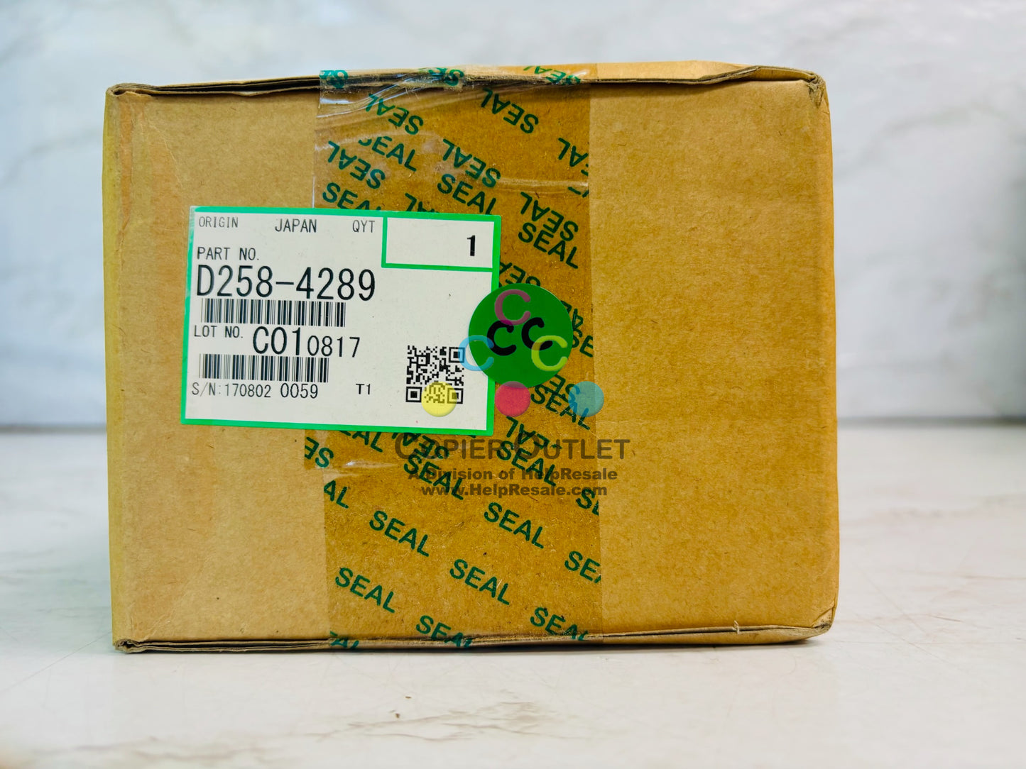 Genuine Ricoh MP C6502SP, C8002SP Coil IH Fusing Block Heater D258-4289, D2584289