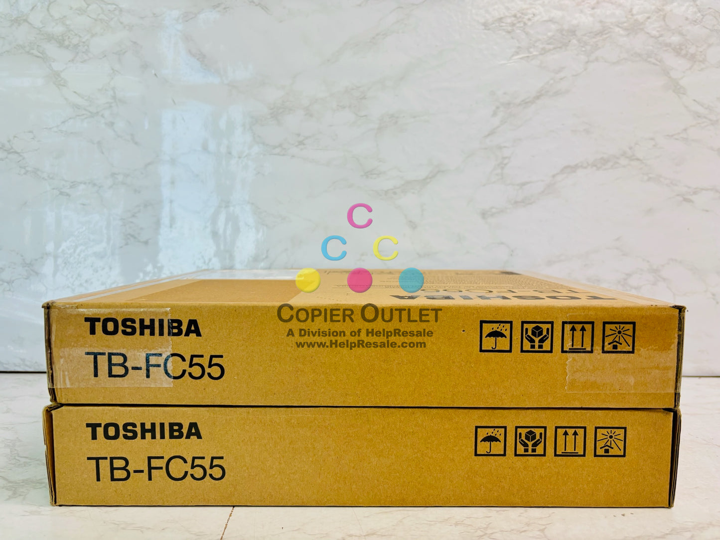 Lot of 2 Genuine Toshiba eSTUDIO 5506AC,5508A Waste Toner Container TB-FC55