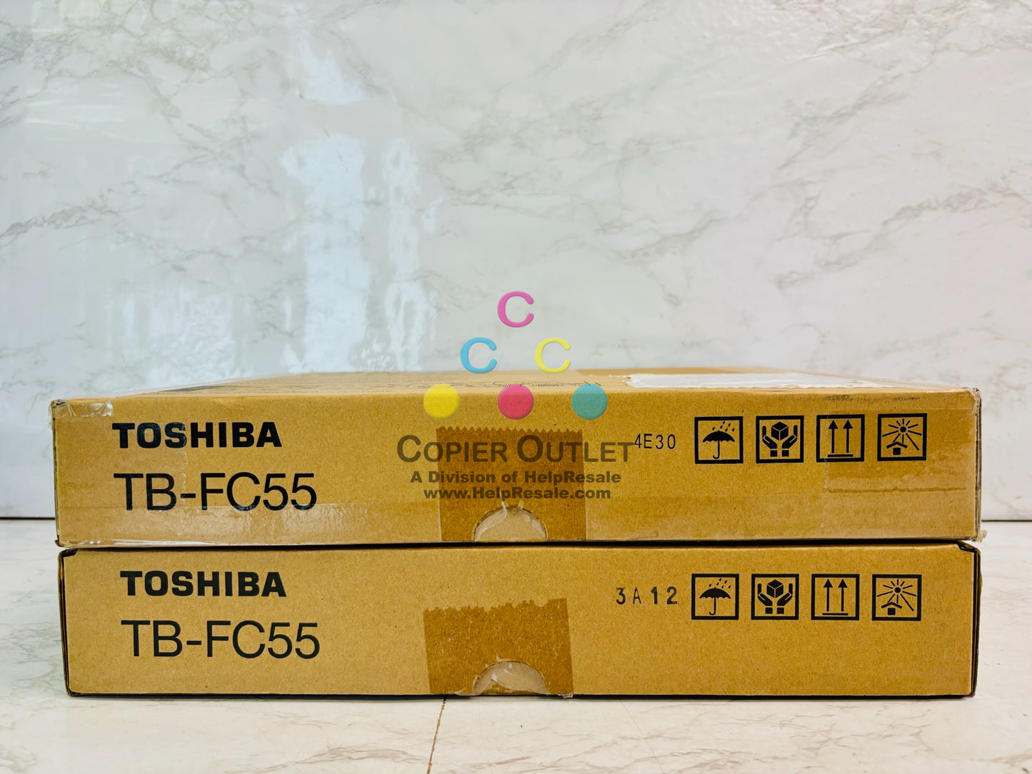 Lot of 2 Genuine Toshiba eSTUDIO 5506AC,5508A Waste Toner Container TB-FC55