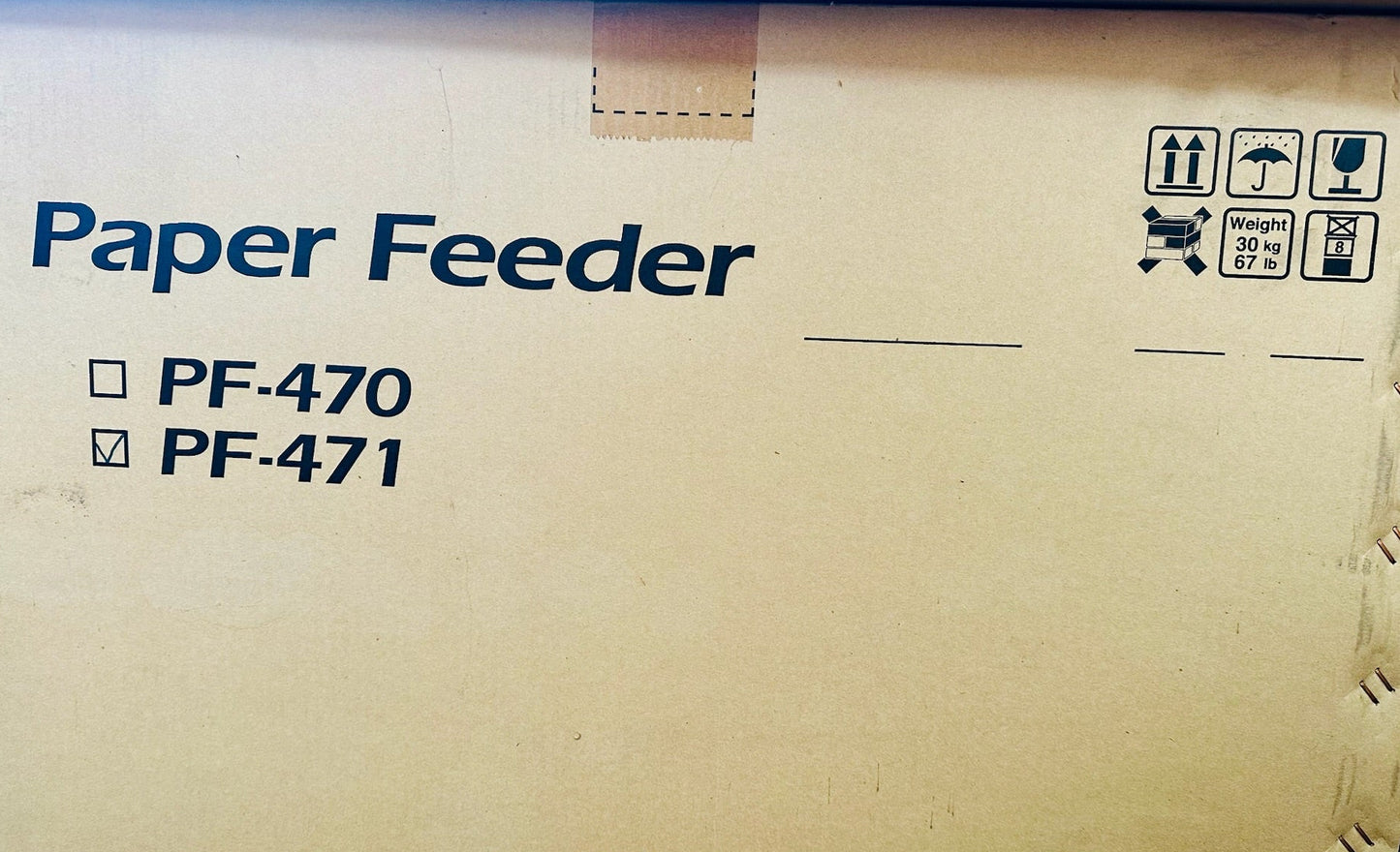 Genuine Kyocera FS-6525MFP, FS-6530MFP Paper Tray PF-471, 1203NN2US0