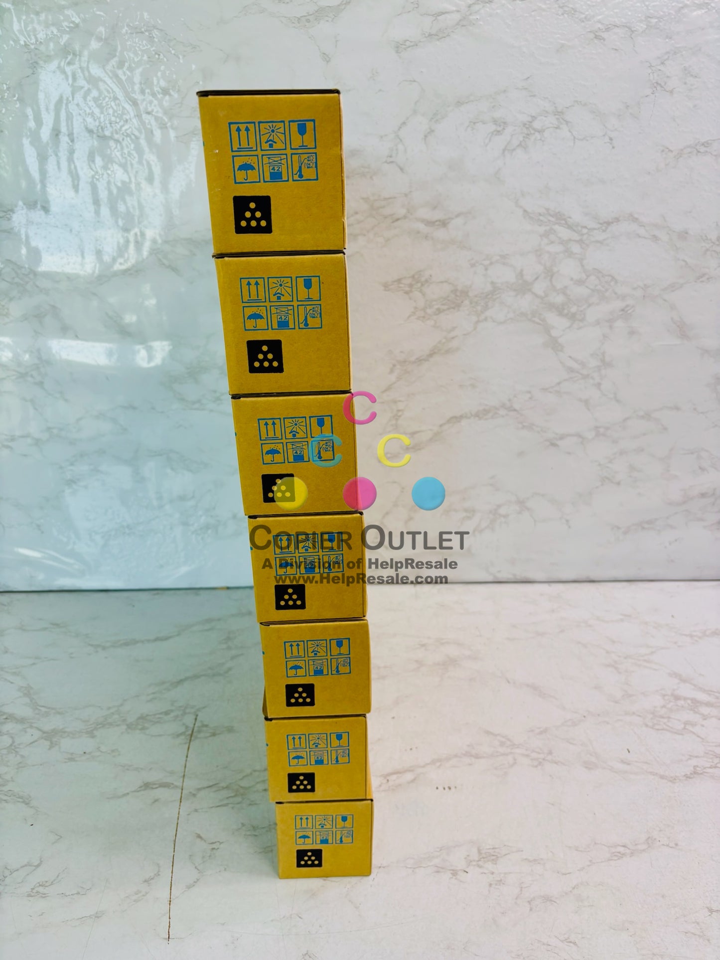 7 Unbranded BizHub C258 C308 Black Toner TN324/ TN512/ TN514