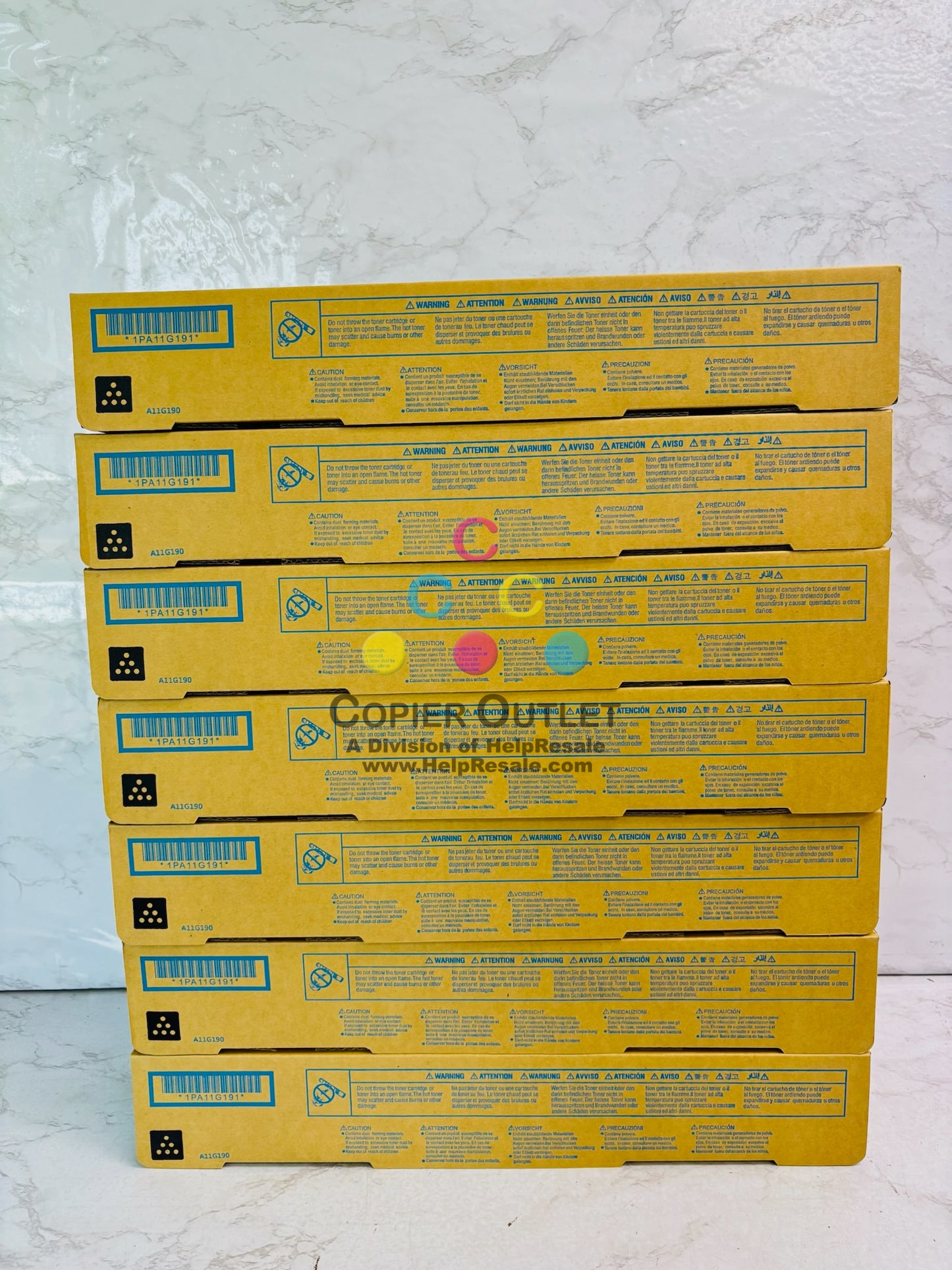 7 Unbranded BizHub C258 C308 Black Toner TN324/ TN512/ TN514