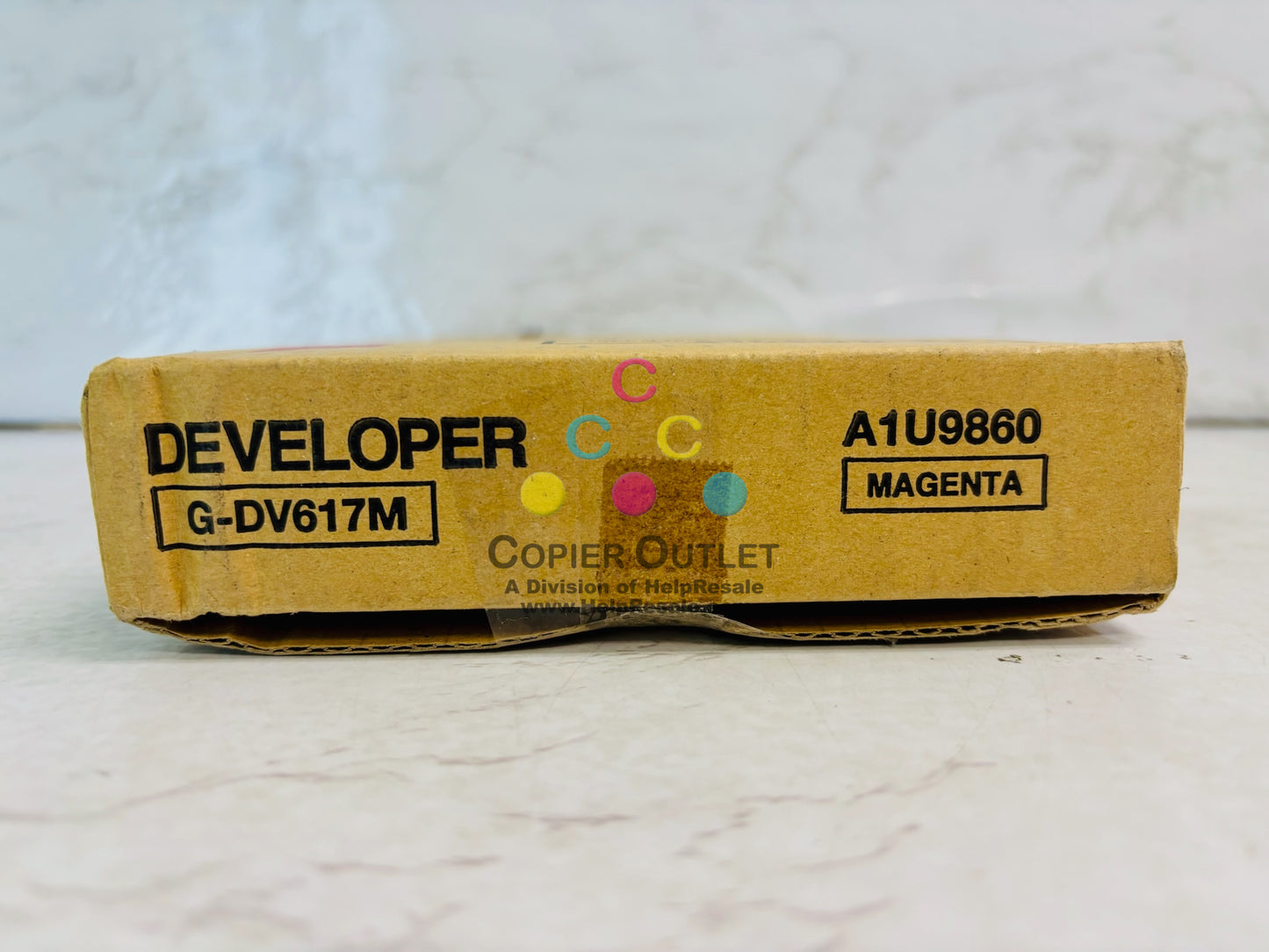 Open Genuine Konica Minolta BH Press C6000, C7000 Magenta Developer DV617M