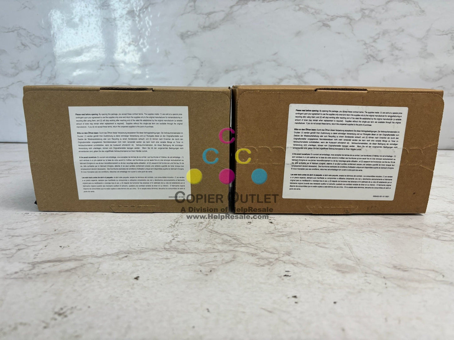 2 New Genuine Sharp MX-C407F,MX-C507F Black Toners MX-C50TB