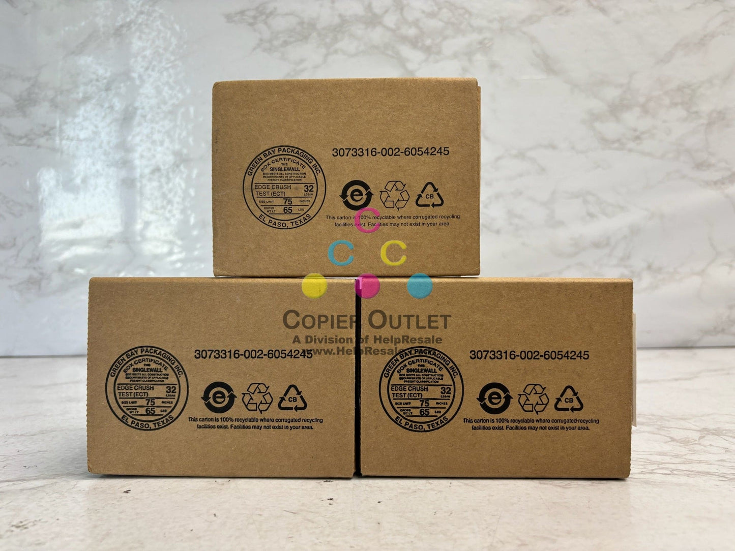 3 New Genuine Sharp MX-C357F,MX-C407P MX-C35T CMY Toners