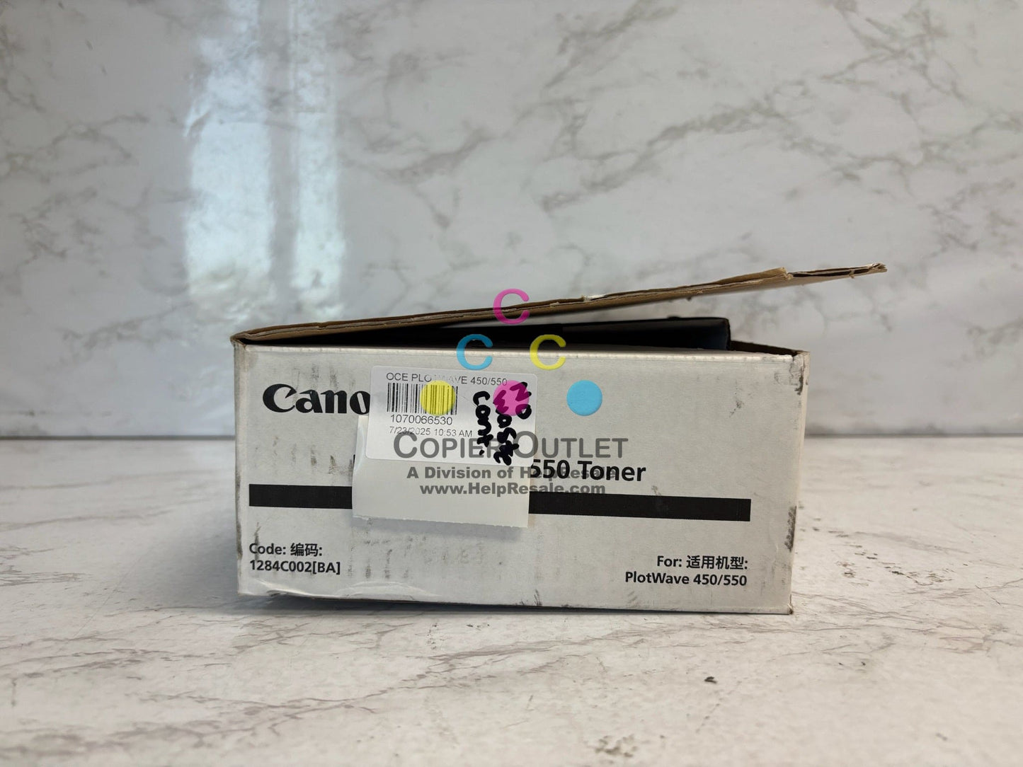 Genuine Canon/OCE PW450,PW550 Black Toner 1070066530 (No Waste Toner Container)