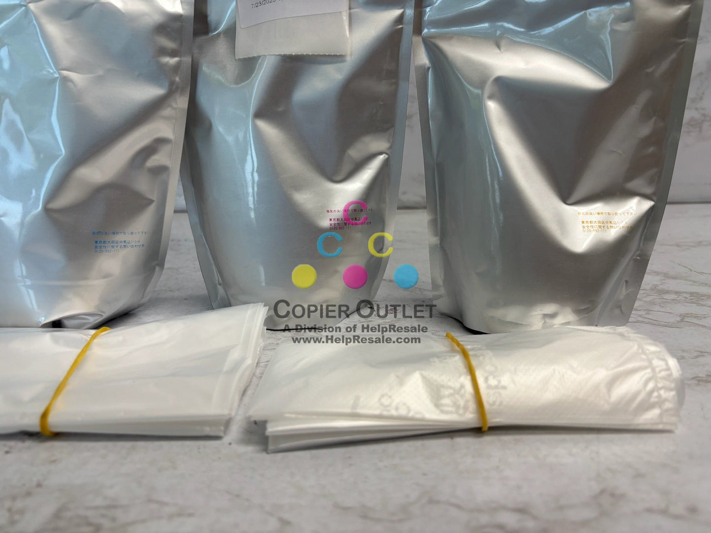 3 Genuine Ricoh MP C6500,C6503,C8003 CMY Developers D2589660,D2589670,D2589680