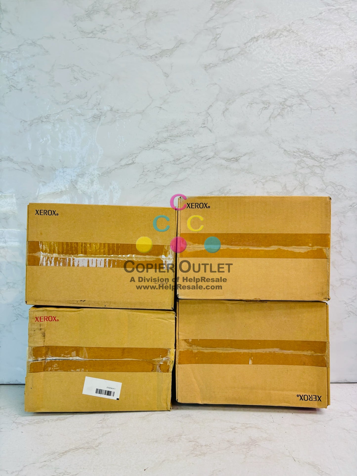 4 Genuine Xerox DocuColor 2045, 2060 CMYK Toner 5R629,5R630,5R631,5R632