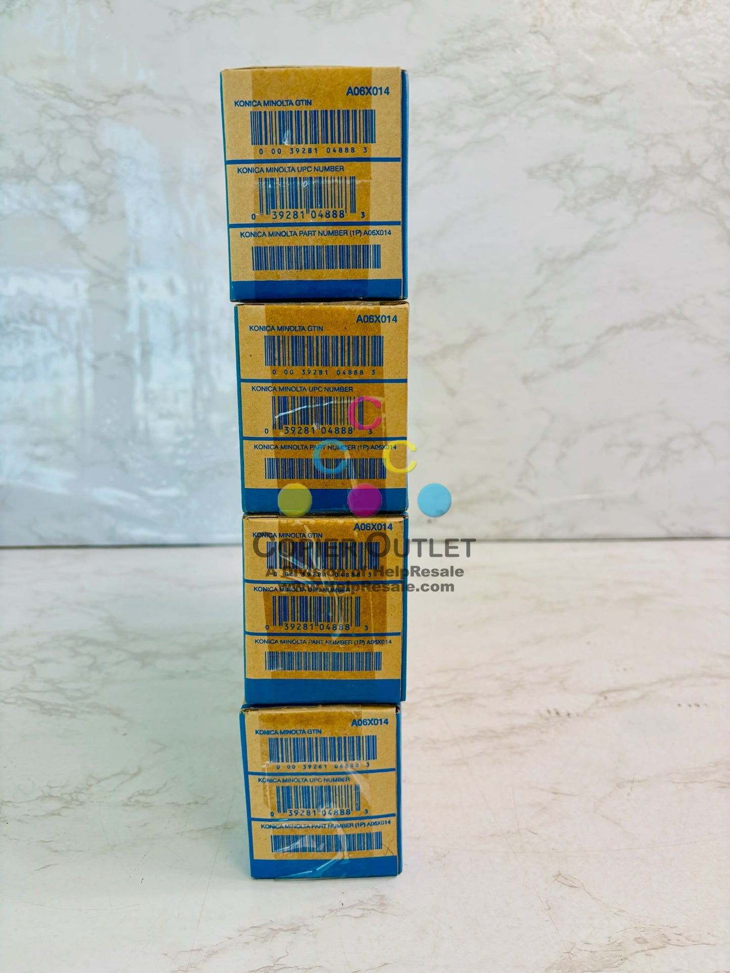 4 Genuine Konica Minolta Magicolor 4650, 4650DN Second Transfer Roller A06X014