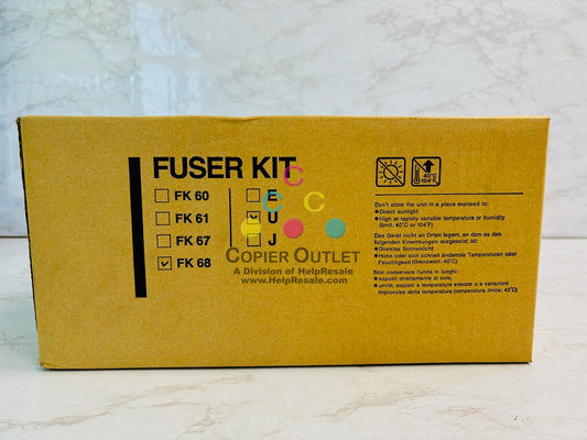 Genuine Kyocera Mita FS3830N Fuser Unit FK-68, FK68, 302FR93051