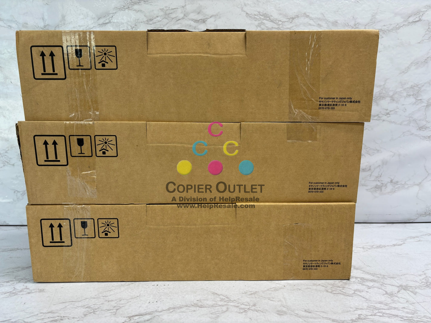 3 Genuine Canon C3926i,C3930i CMK Developing Assemblys FM2-G090-010 , G091, G092