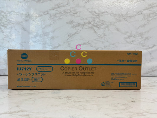 Genuine Konica Minolta BizHub C659 C759 Yellow Imaging Unit IU712Y A9K7-08D