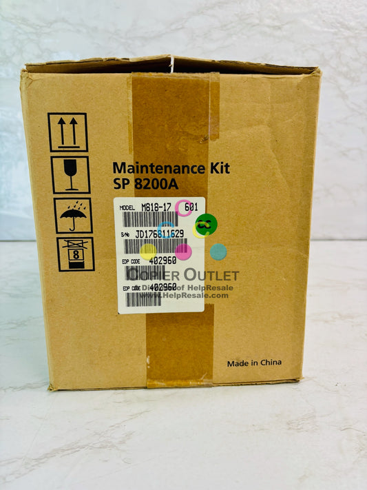 Open OEM Ricoh Aficio SP 8200DN Drum & Developer Maintenance Unit 402960, M818-17