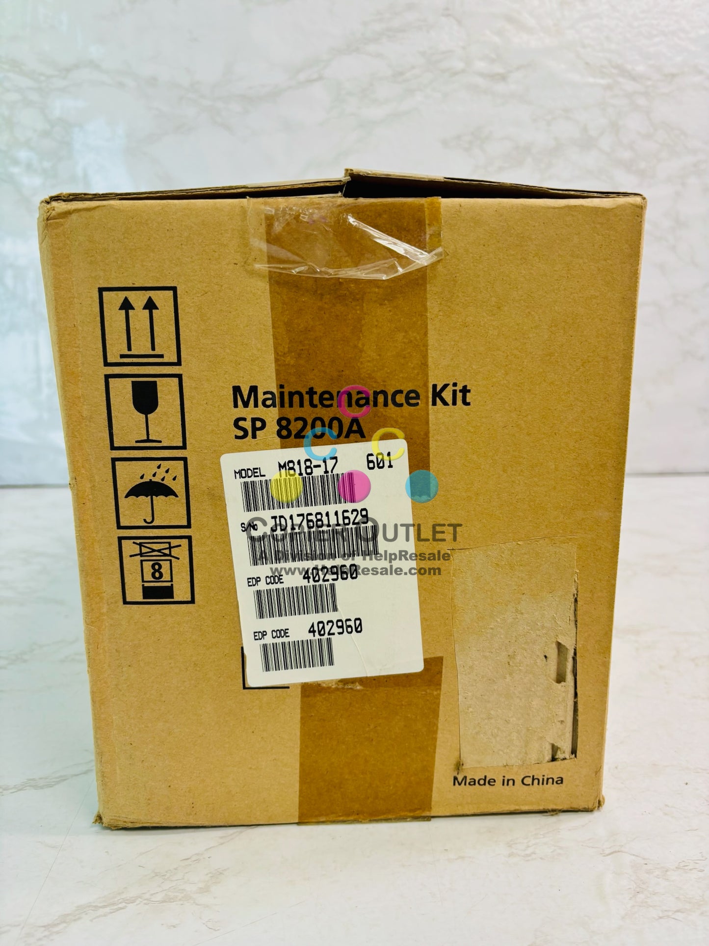 Open OEM Ricoh Aficio SP 8200DN Drum & Developer Maintenance Unit 402960, M818-17
