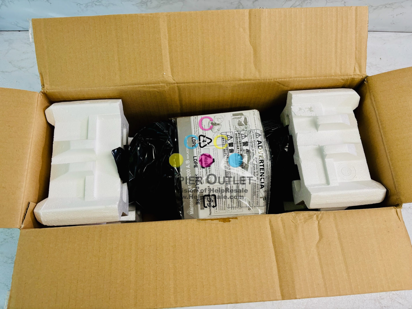 Open OEM Ricoh Aficio SP 8200DN Drum & Developer Maintenance Unit 402960, M818-17