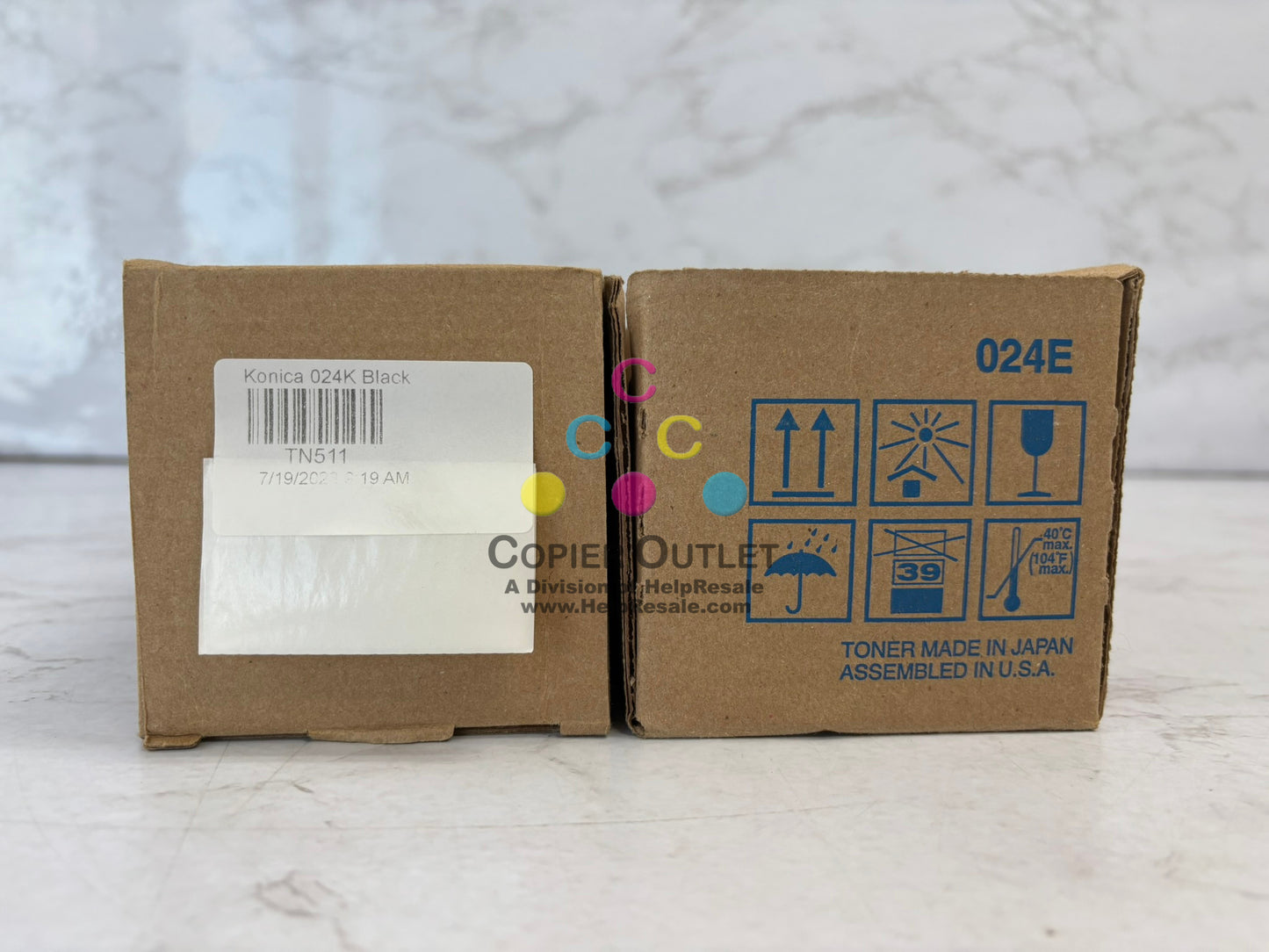 2 Genuine Konica TN511 Black Toner for BH 360 361 420 421 500 501 Same Day Ship