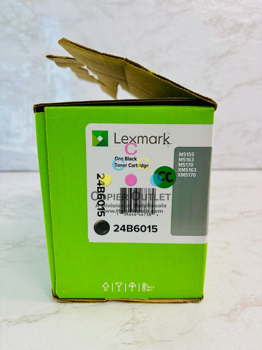 Open Box Genuine Lexmark M5155, M5163, M5170 Black Toner 24B6015