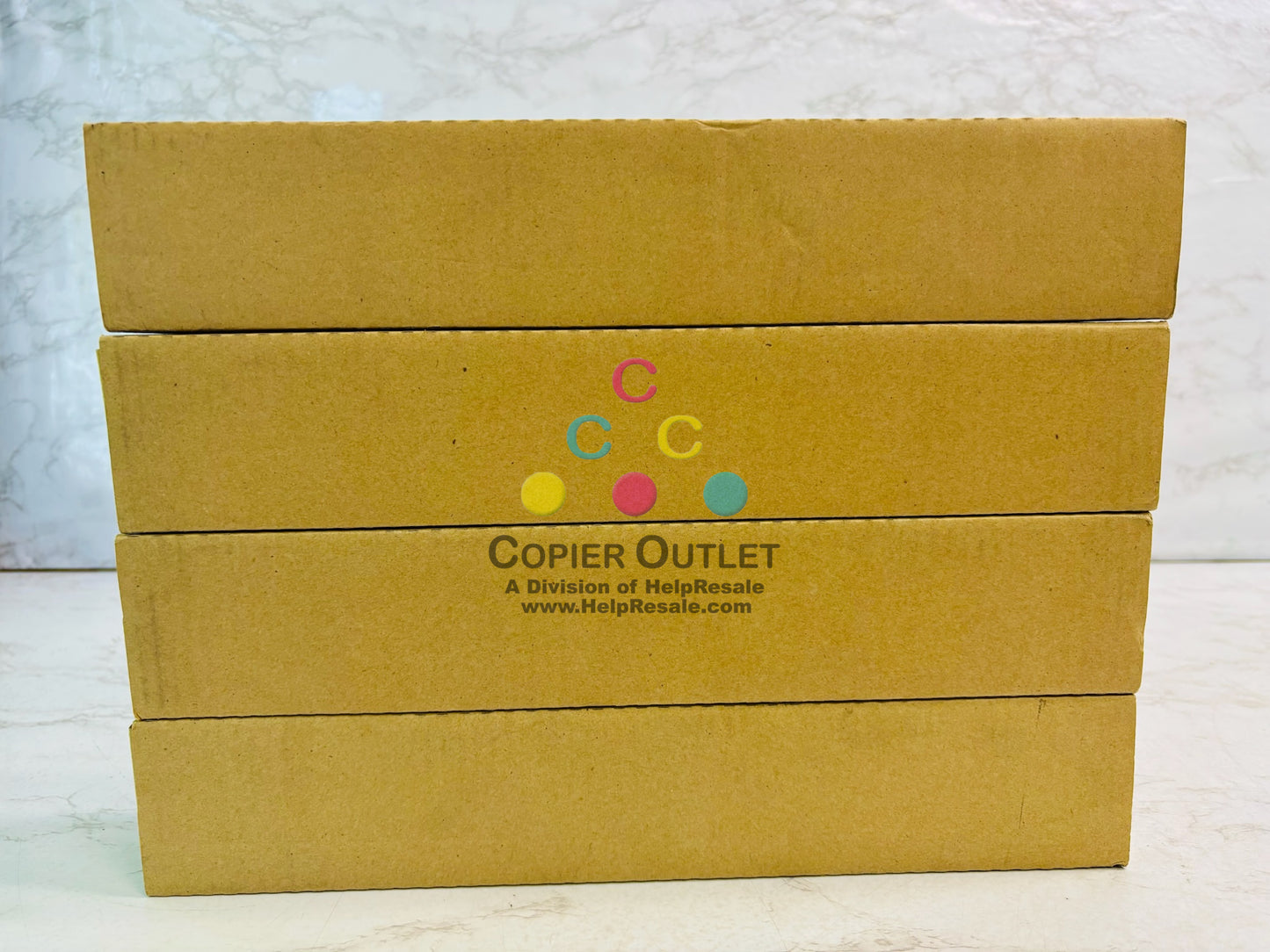 4 Genuine Ricoh AFICIO 3260C, 5560C CMYK Starter Developer B200-9640,60,70,80