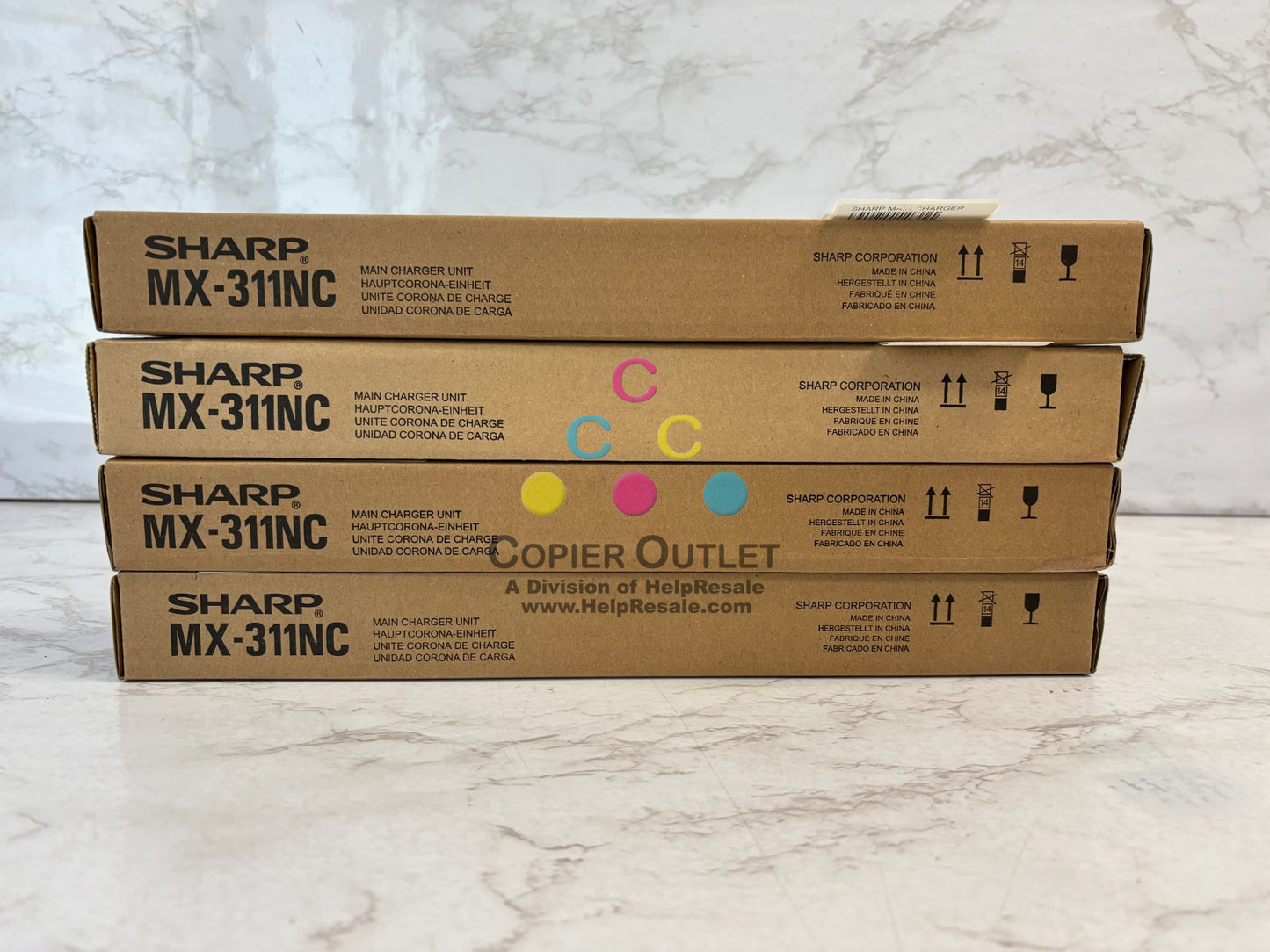 Lot of 4 Genuine Sharp AR235, ARM257 Main Charger Units MX-311NC, MX311NC
