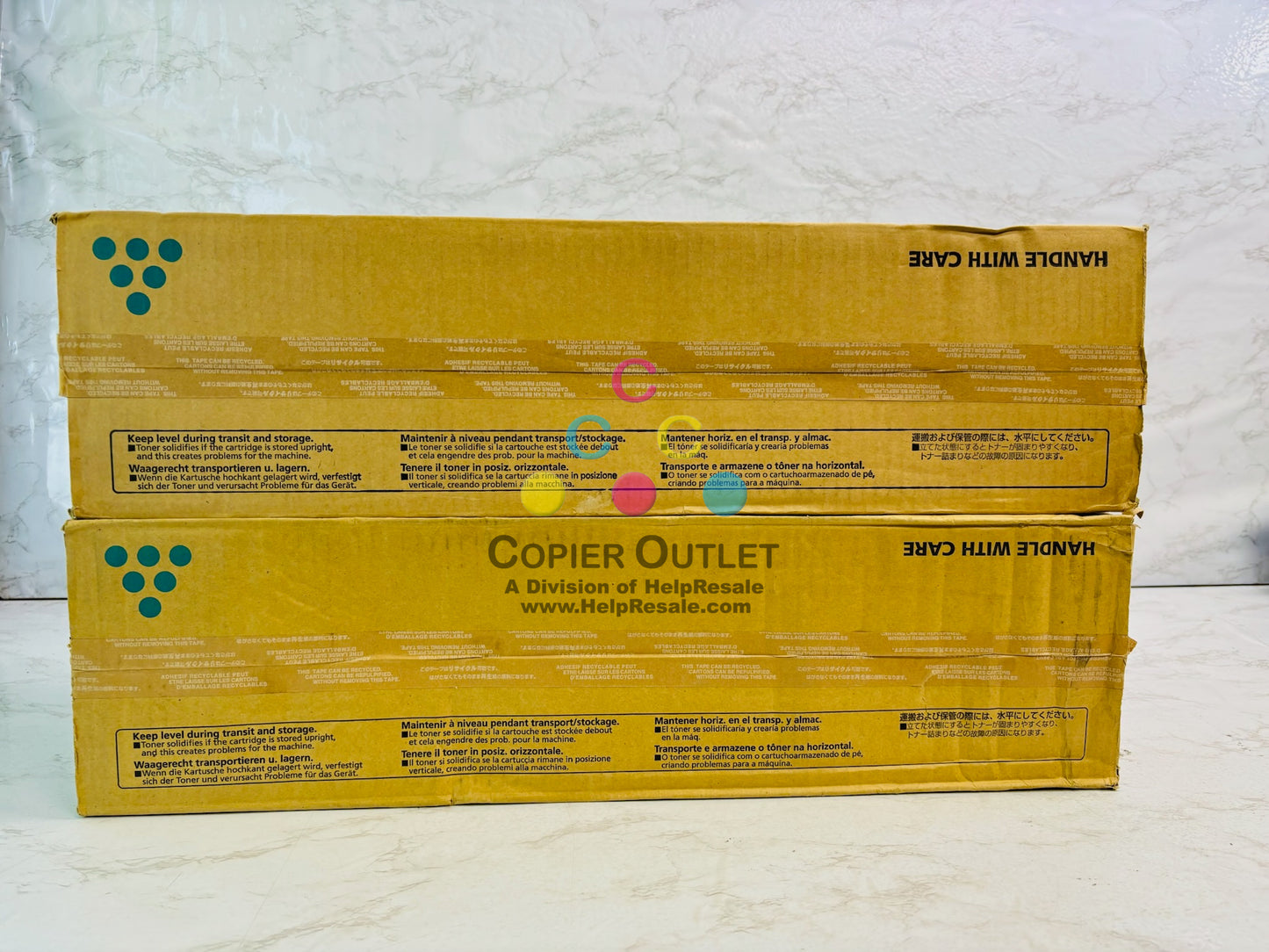 2 Genuine Ricoh Pro C720, C720S Cyan Toner Cartridge 828075