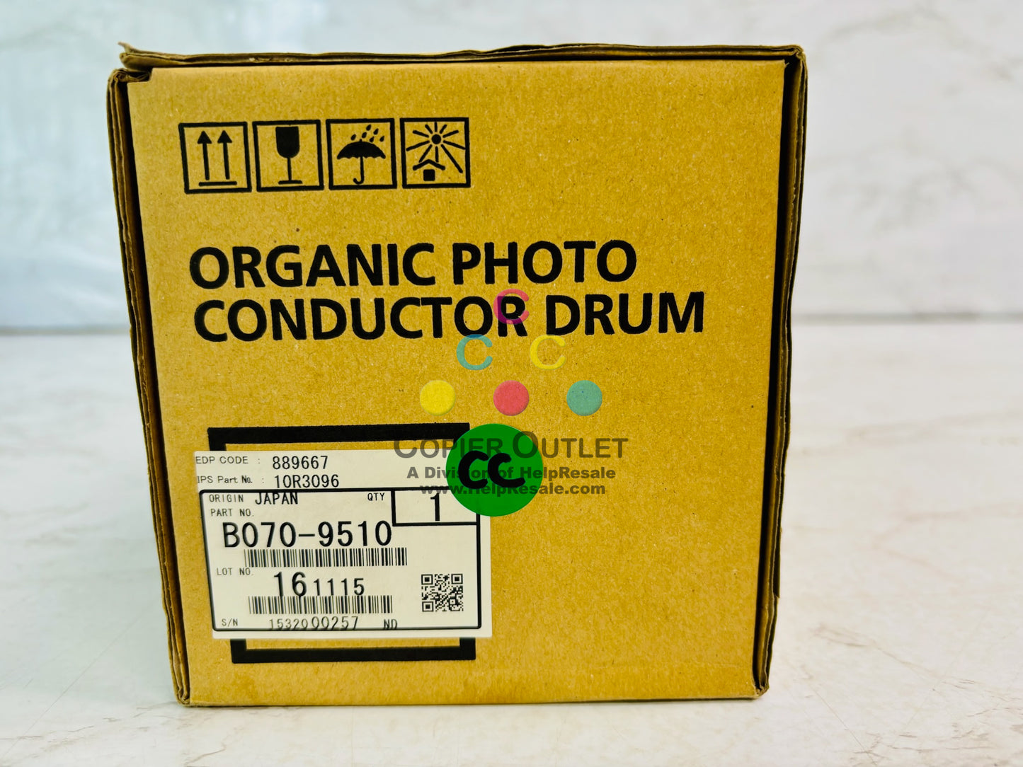 Genuine Ricoh Aficio 1060, 1075 OPC Drum B070-9510, B0709510