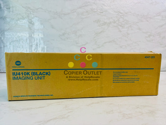 Genuine Konica Minolta bizhub C351, C450 Black Imaging Unit IU410K, IU-410K
