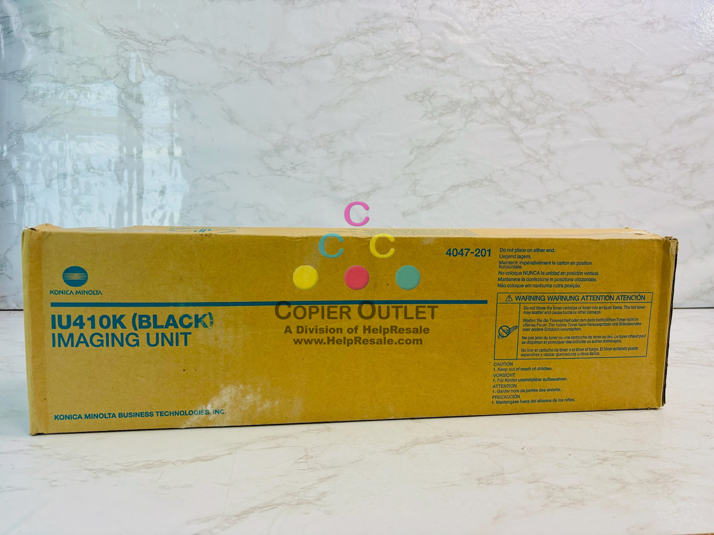 Genuine Konica Minolta bizhub C351, C450 Black Imaging Unit IU410K, IU-410K