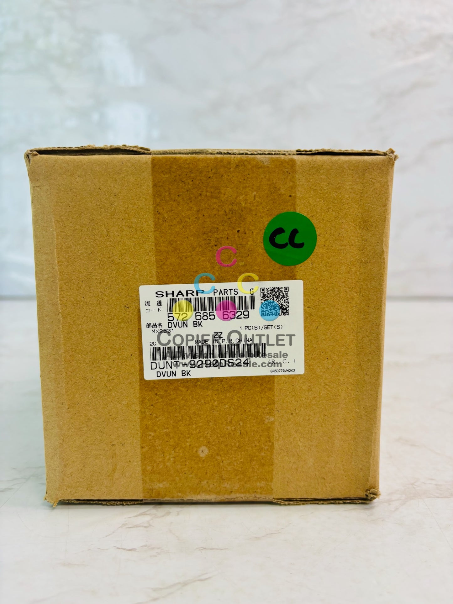 Genuine Sharp MX-2651, MX-3051 Black Developer Unit DUNT-9290DS24