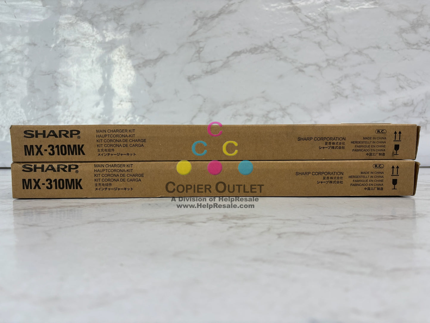 2 Genuine Sharp MX-3100N, MX-4100N Main Charger Kits MX-310MK, MX310MK