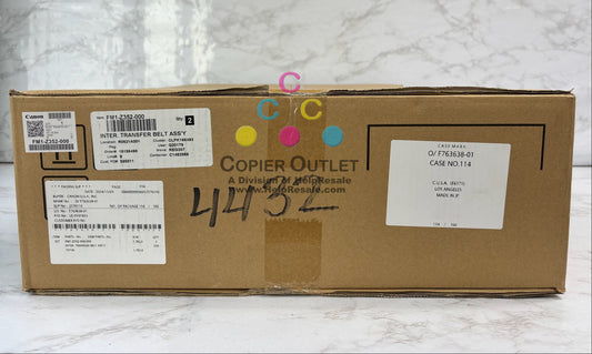 Genuine Canon MF810Cdn Inter Transfer Belt Assembly ITB FM1-Z352-000, FM1Z352000