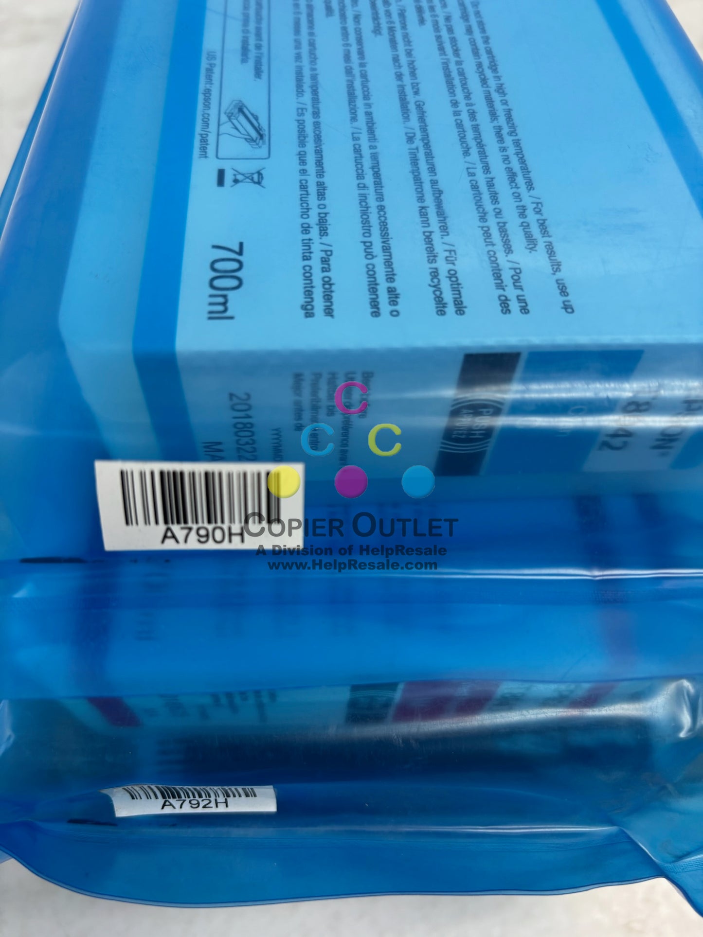 3 Genuine Epson SCP9000/8000 Cyan Mag & MBK inks T8042, T8043, T8048 (2018-2023)
