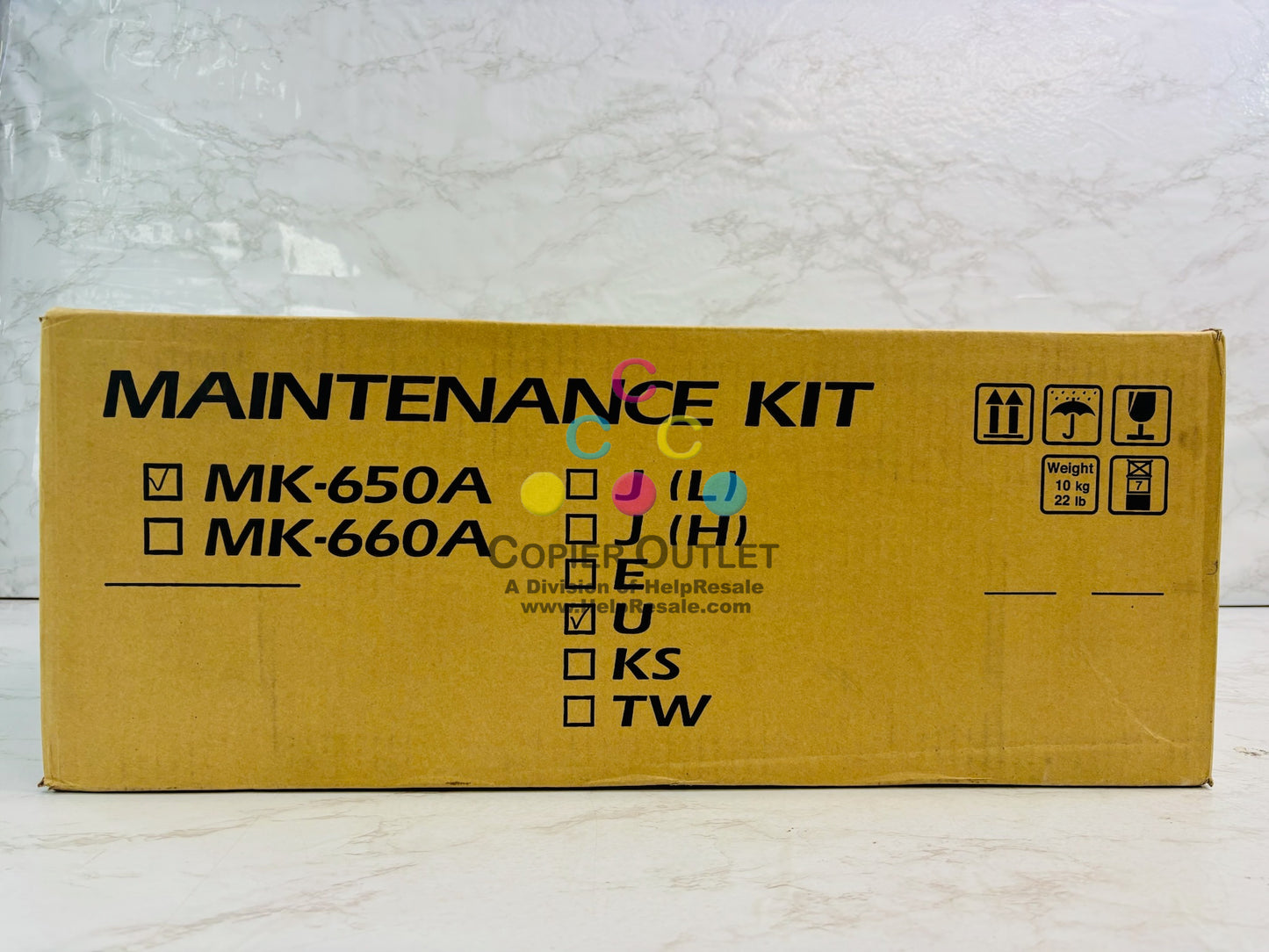 Open Genuine Kyocera Mita KM6030, KM8030 Maintenance Kit MK-650A, 120V60HZ