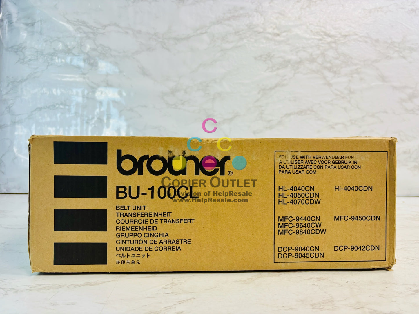Open Genuine Brother DCP-9040CN, DCP-9045CDN Belt Unit BU-100CL, BU100CL
