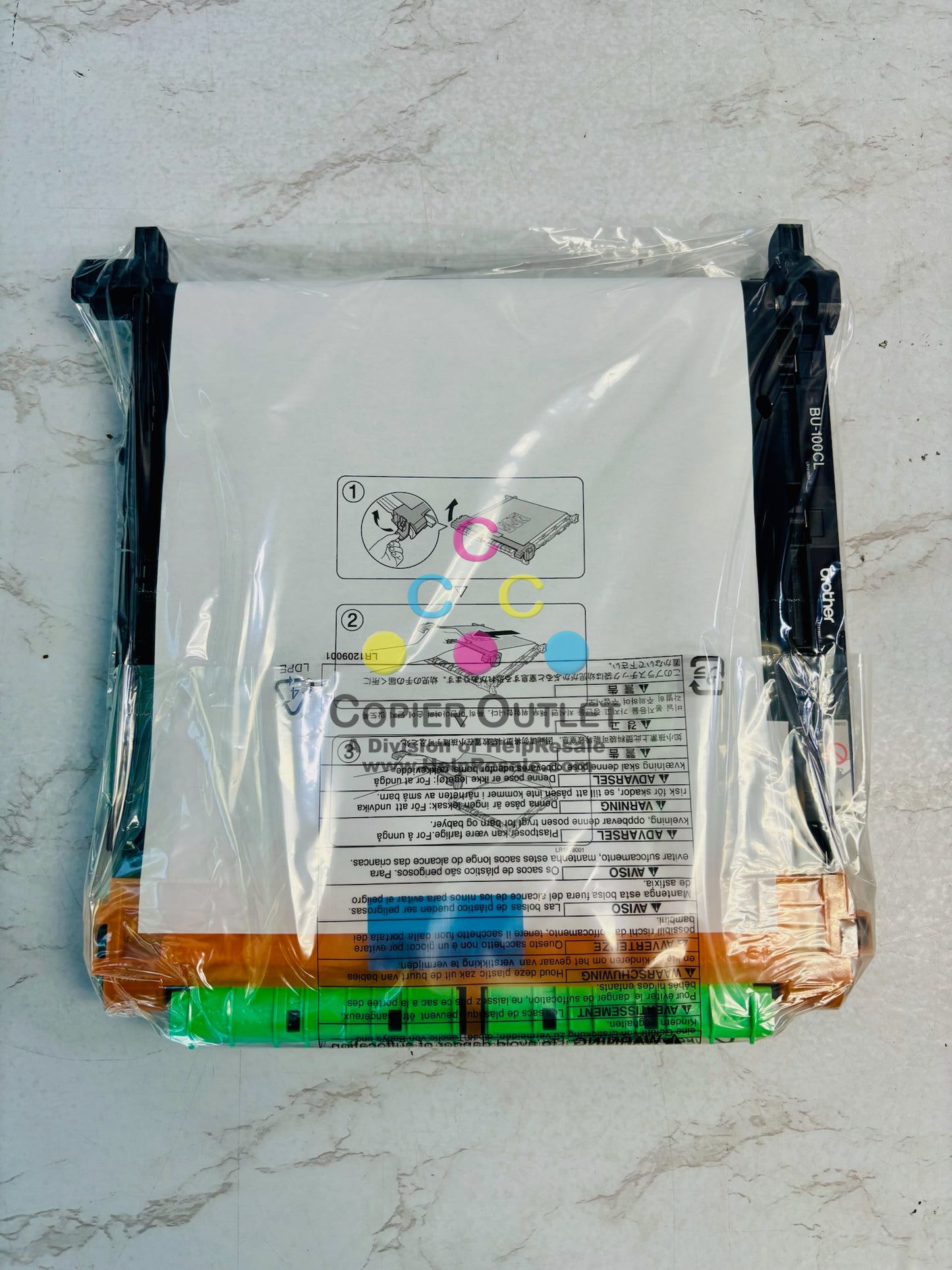 Open Genuine Brother DCP-9040CN, DCP-9045CDN Belt Unit BU-100CL, BU100CL